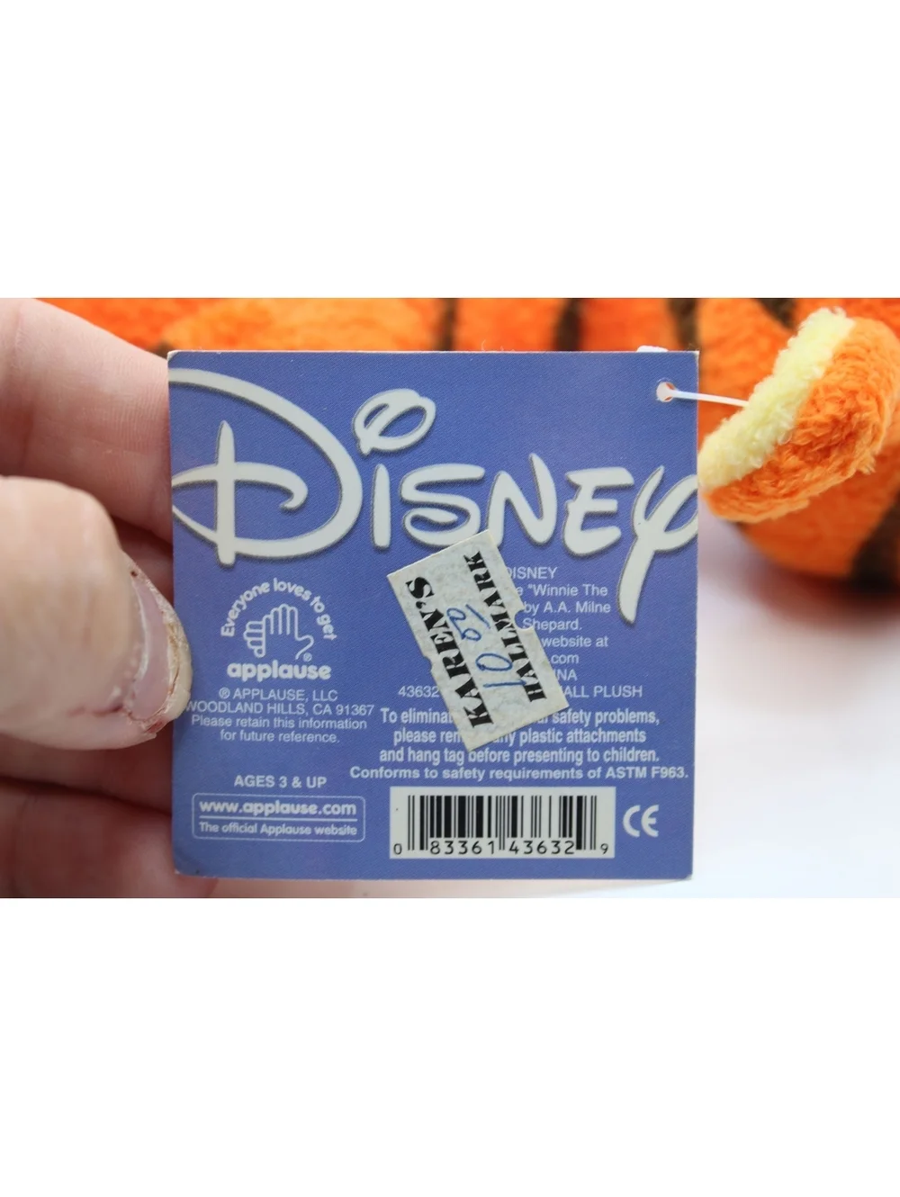 NWT VTG Applause Disney Winnie the Pooh Tigger 10